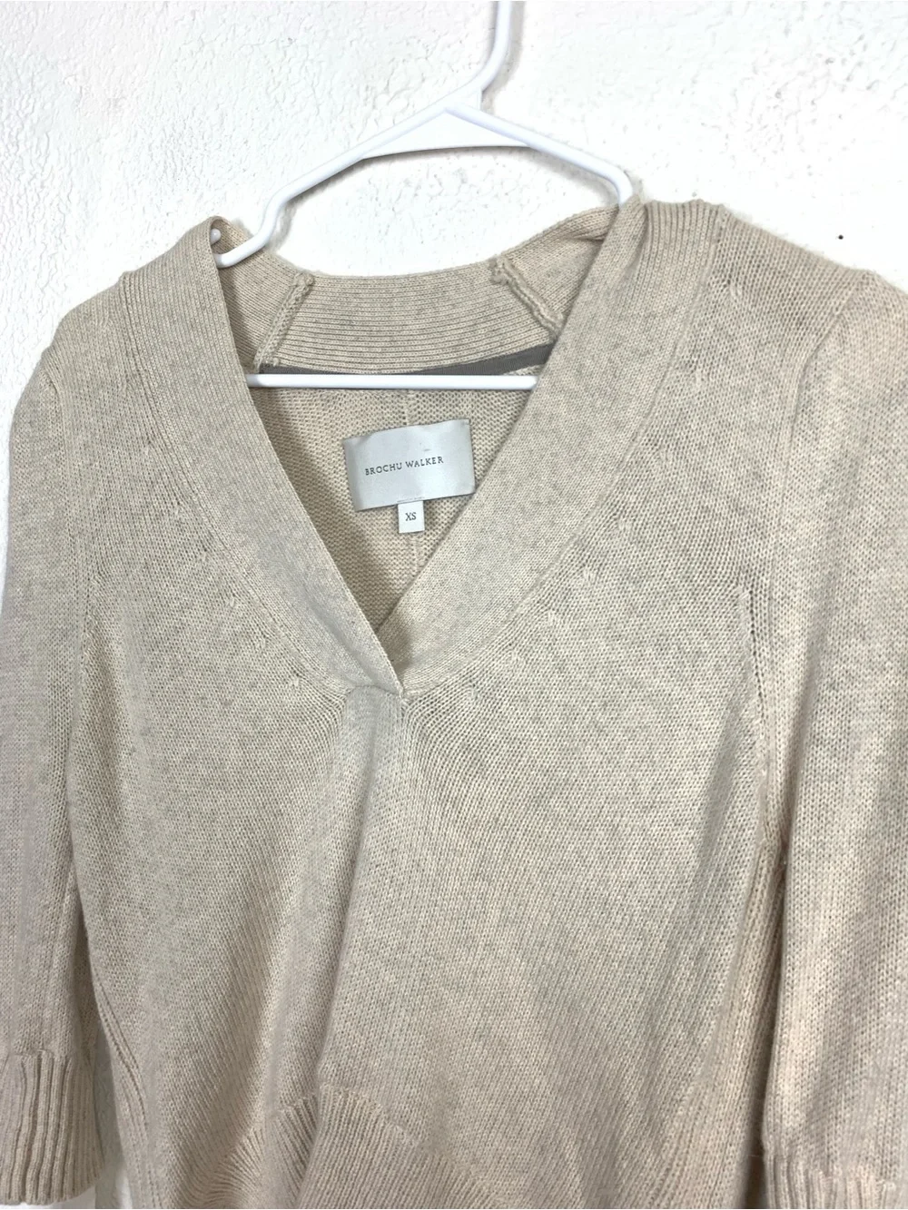 Brochu Walker The Holm Layered Vee Sweater size xs